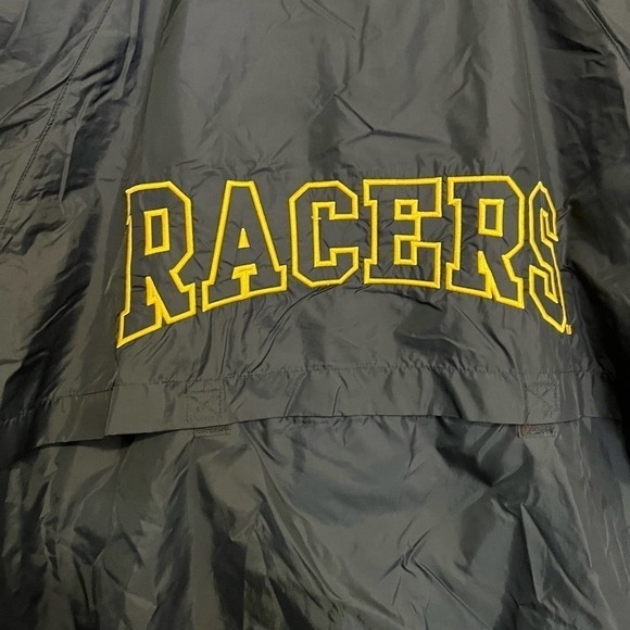 HOLLOWAY Yellow and Blue Pullover RACERS Jacket L - Picture 3 of 12